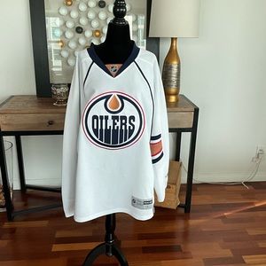 Oilers jersey large